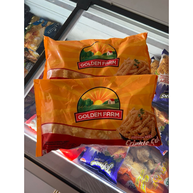 

kentang goreng GOLDENFARM berat 1KG