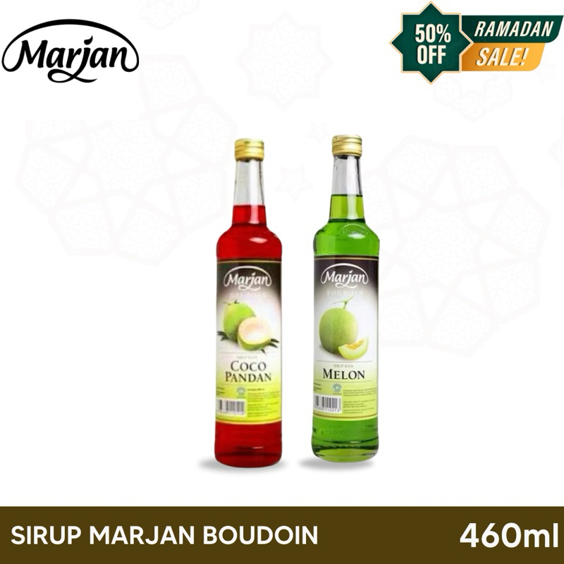 

Marjan Boudoin Syrup cocopandan dan melon 460ml