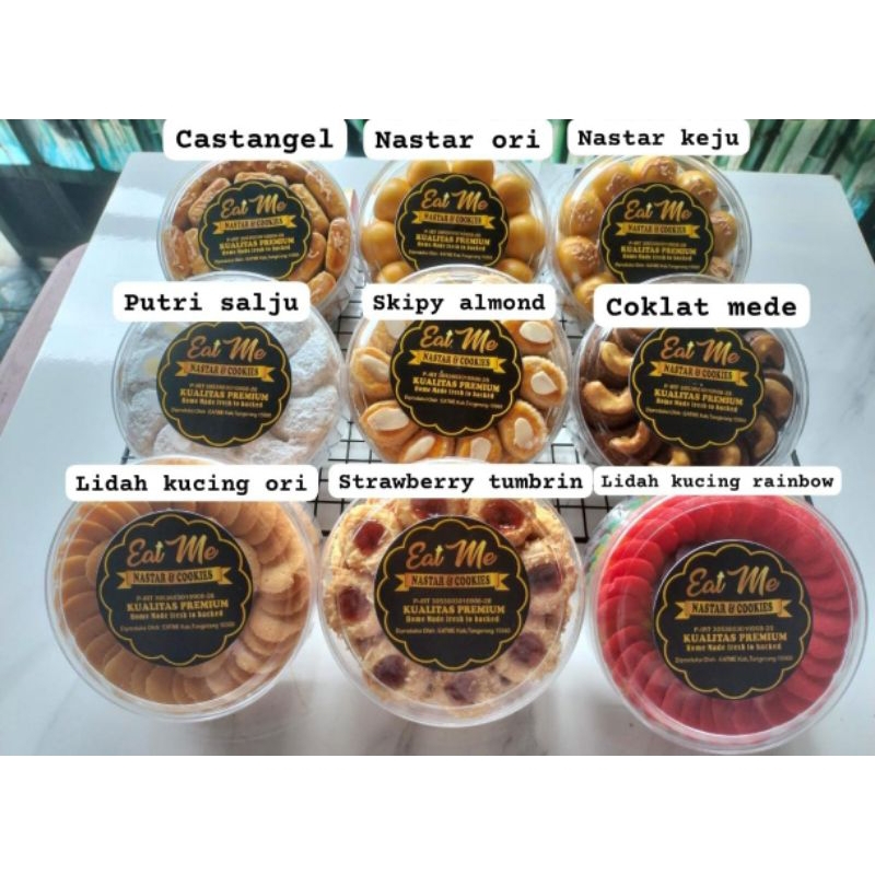 

kue kering toples 250grm - dijamin enak harga ekonomis