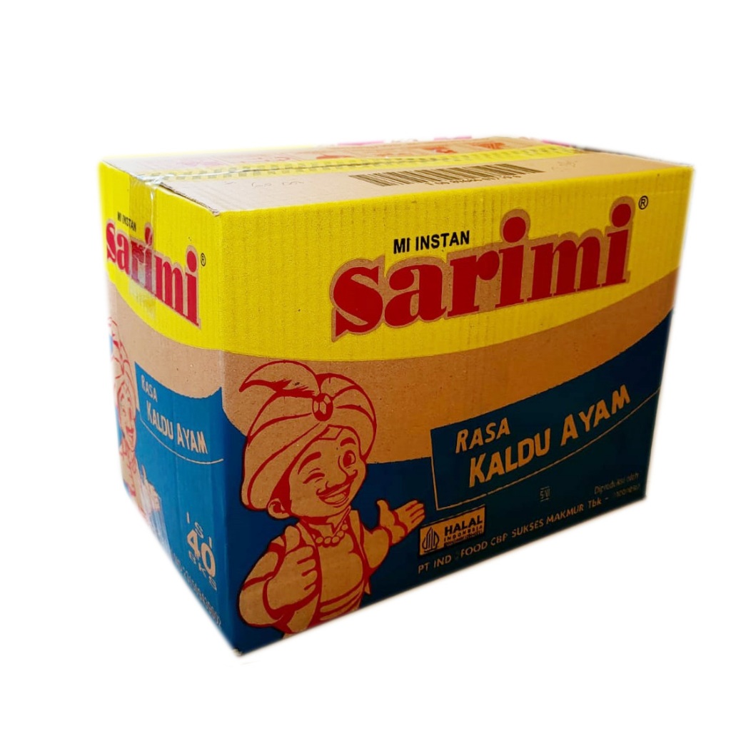 

sarimi kaldu ayam 1 dus isi 40 pcs