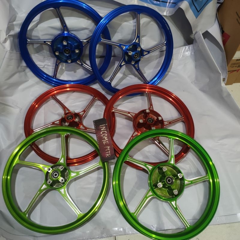 velg racing prime Jupiter MX new double dics - MX 135 DD - MX new