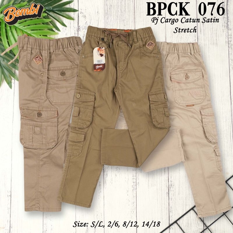 CELANA ANAK LAKI LAKI BOMBI KATUN CARGO