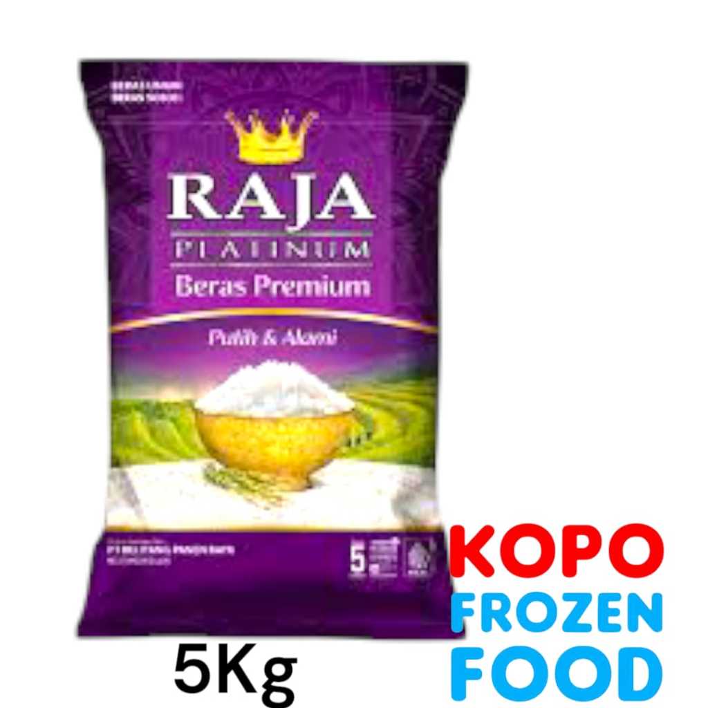 

Beras Raja Ultima 5kg, Beras Raja Platinum 5kg