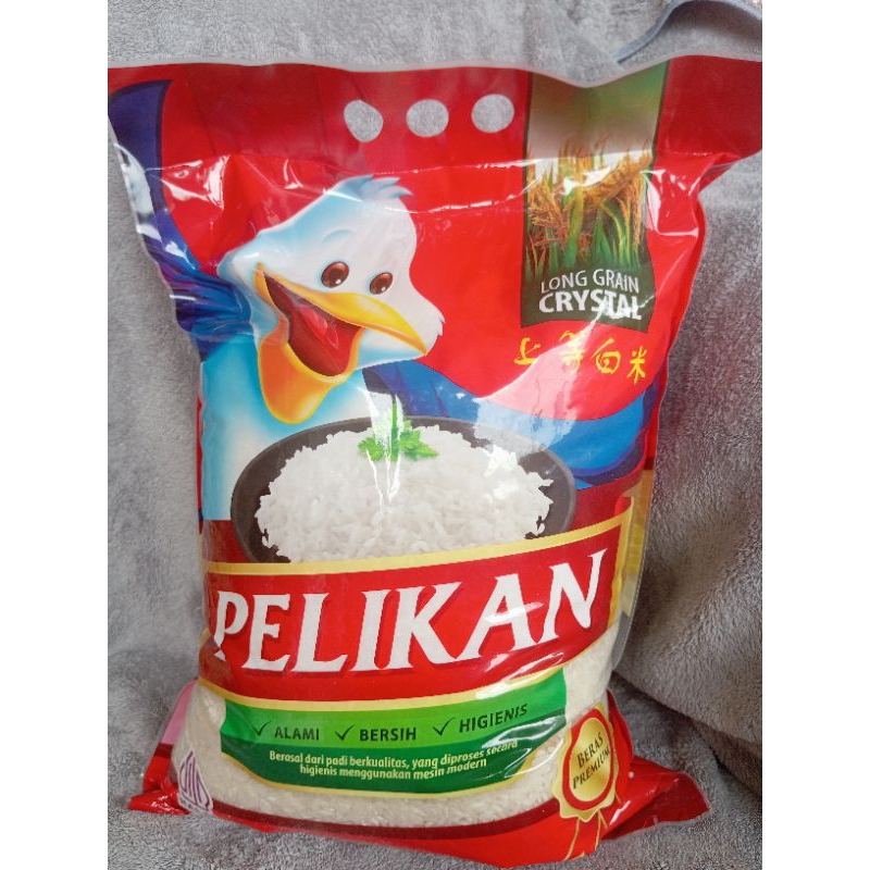 

Beras Pelikan Premium Kemasan 5 kg