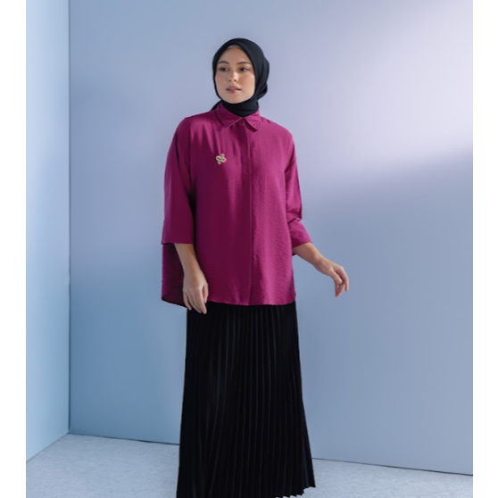 Heaven Lights - Zaira Shirt - Kemeja Atasan Wanita