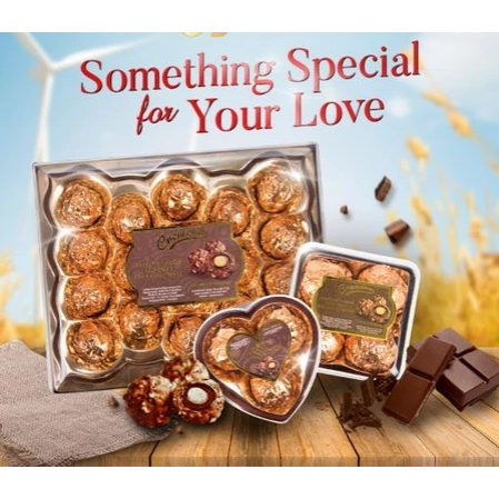 

Cremona Hazelnut Cream Crisp Malt Chocolate Wafer Ball