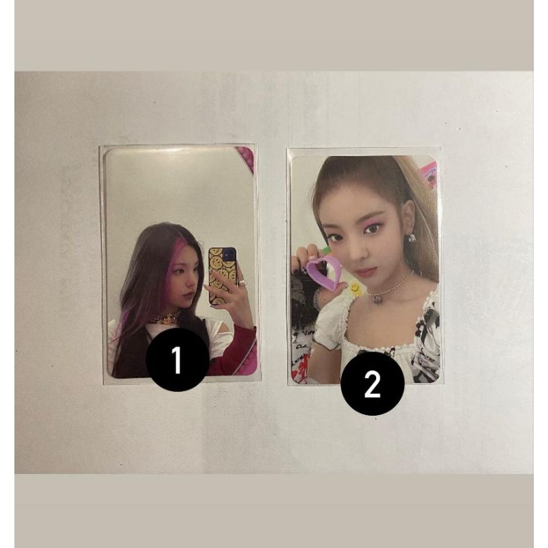Photocard Itzy Yeji Lia Official