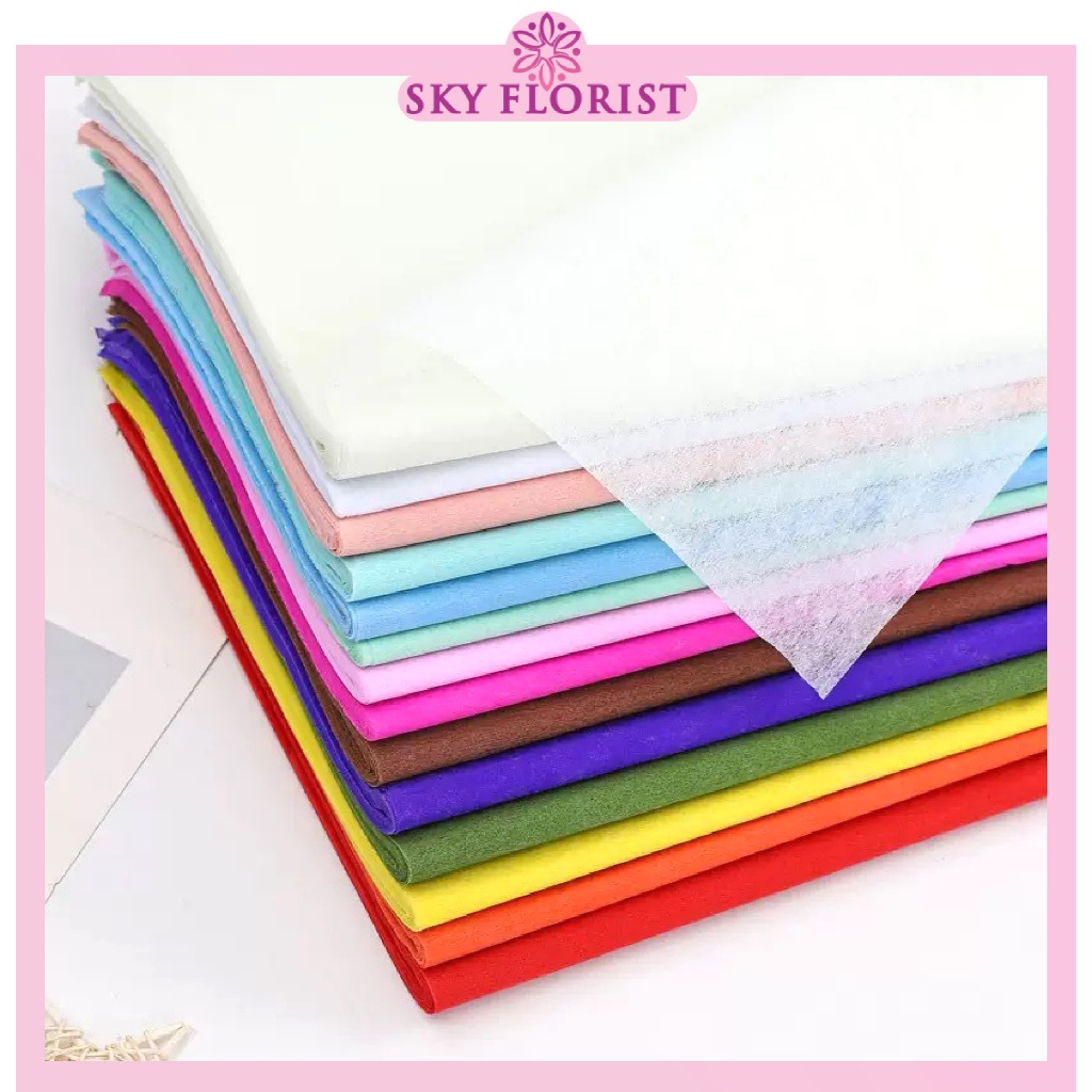 

38 Lembar Kertas Buket Tisu Tissue Flower Wrapping Paper Packing Hampers SF30