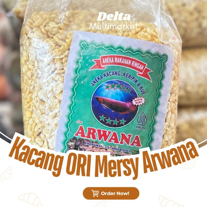 

KACANG ORI MERSY ARWANA 1 BAL 4KG