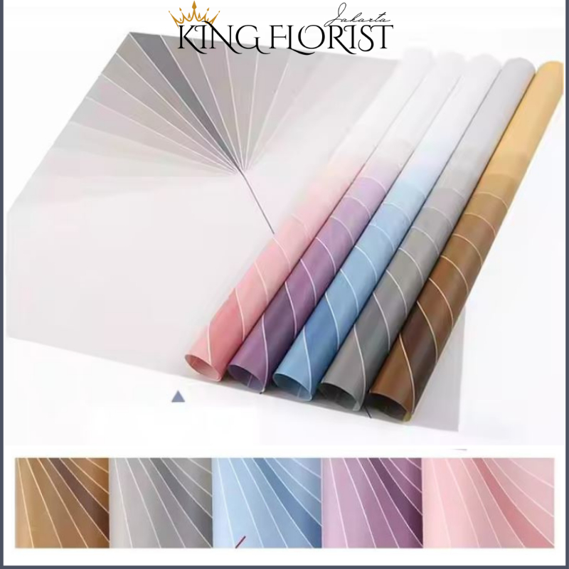 

20 LEMBAR Kertas Bunga Flower Wrapping Paper Kertas Buket Bunga Cellophane Florist 6074