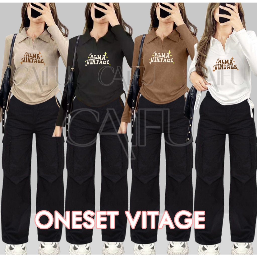 ONE SET WANITA RIJEK 90% MASIH BAGUS DI PAKAI