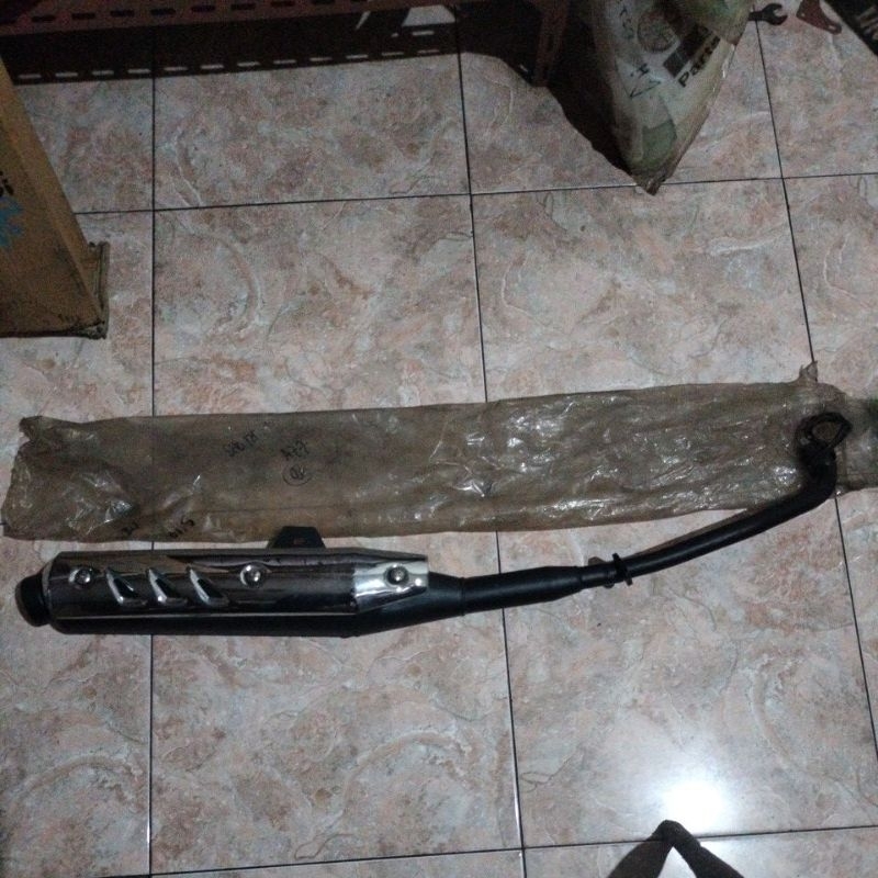 knalpot shogun 125 2004-2008 mrc tebal