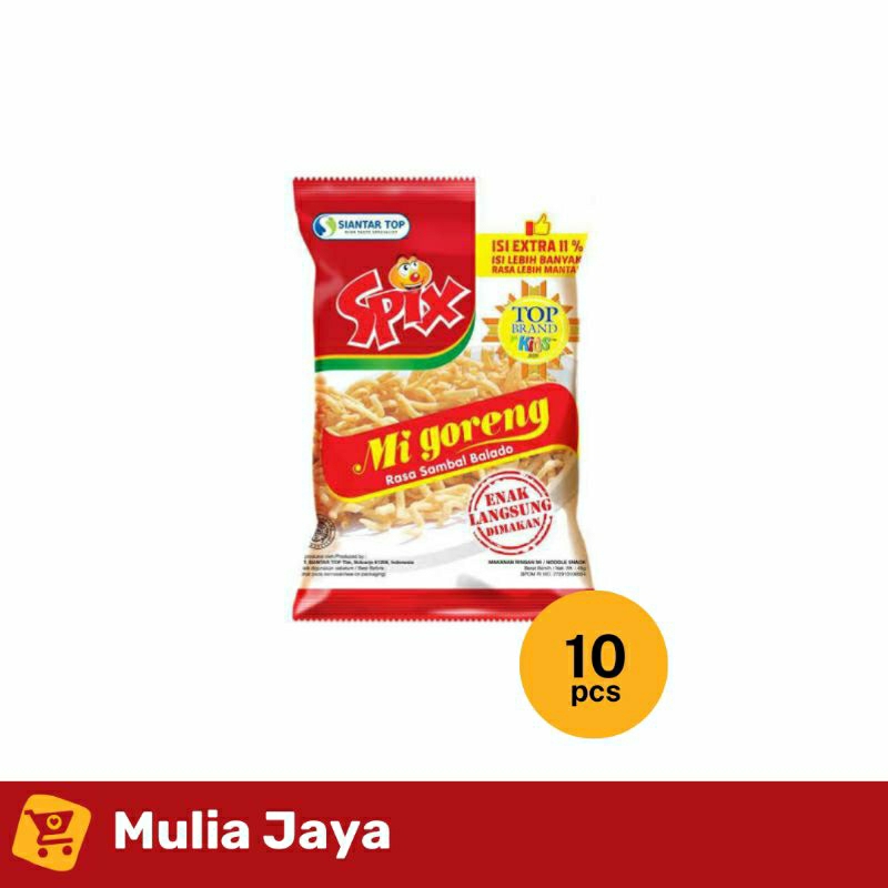 

Spix Mi Goreng 15 gr (1 renteng isi 10 pcs)