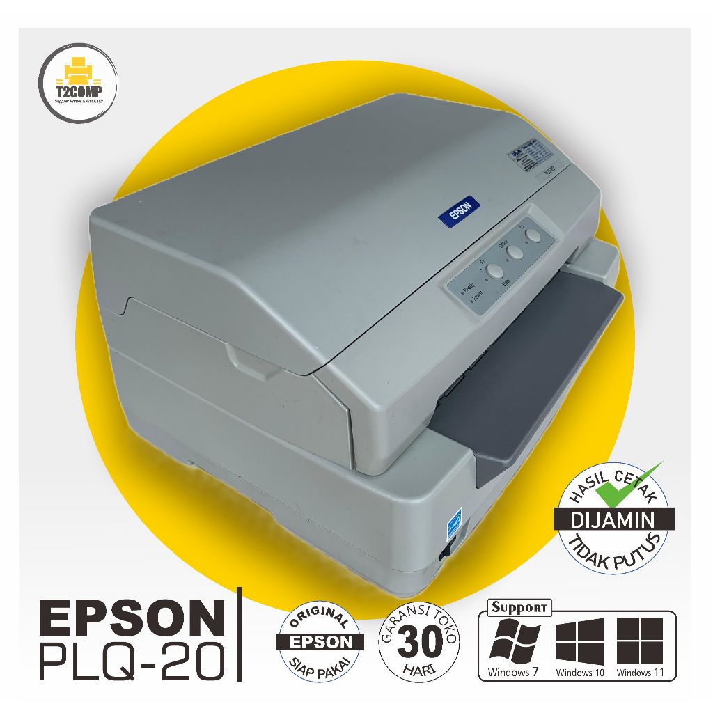 PRINTER PASSBOOK EPSON PLQ20 || PLQ-20 || PLQ 20 Original