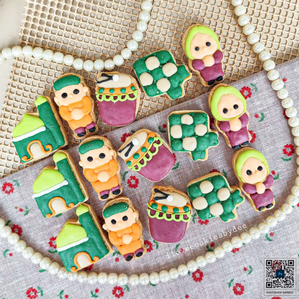 

Cookies Lebaran Hari Raya Idul Fitri 4pcs / Kue Hari Raya / Hampers Lebaran Homemade