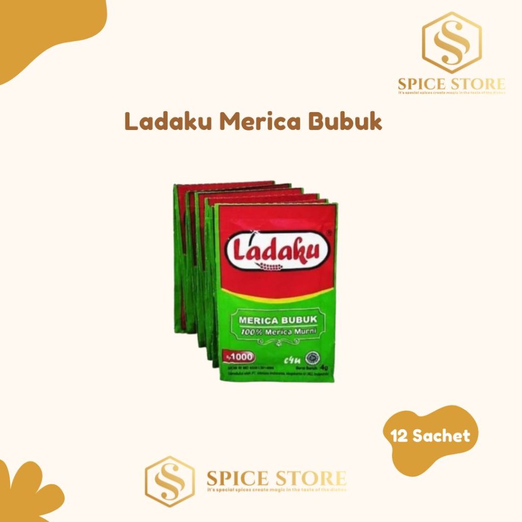 

Spice Store - Ladaku Merica Bubuk (12 Sachet)
