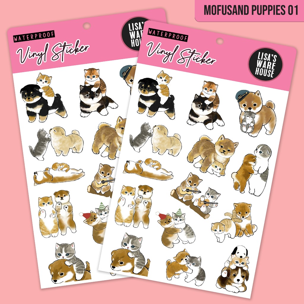 

Sticker Mofusand Puppies Volume 01