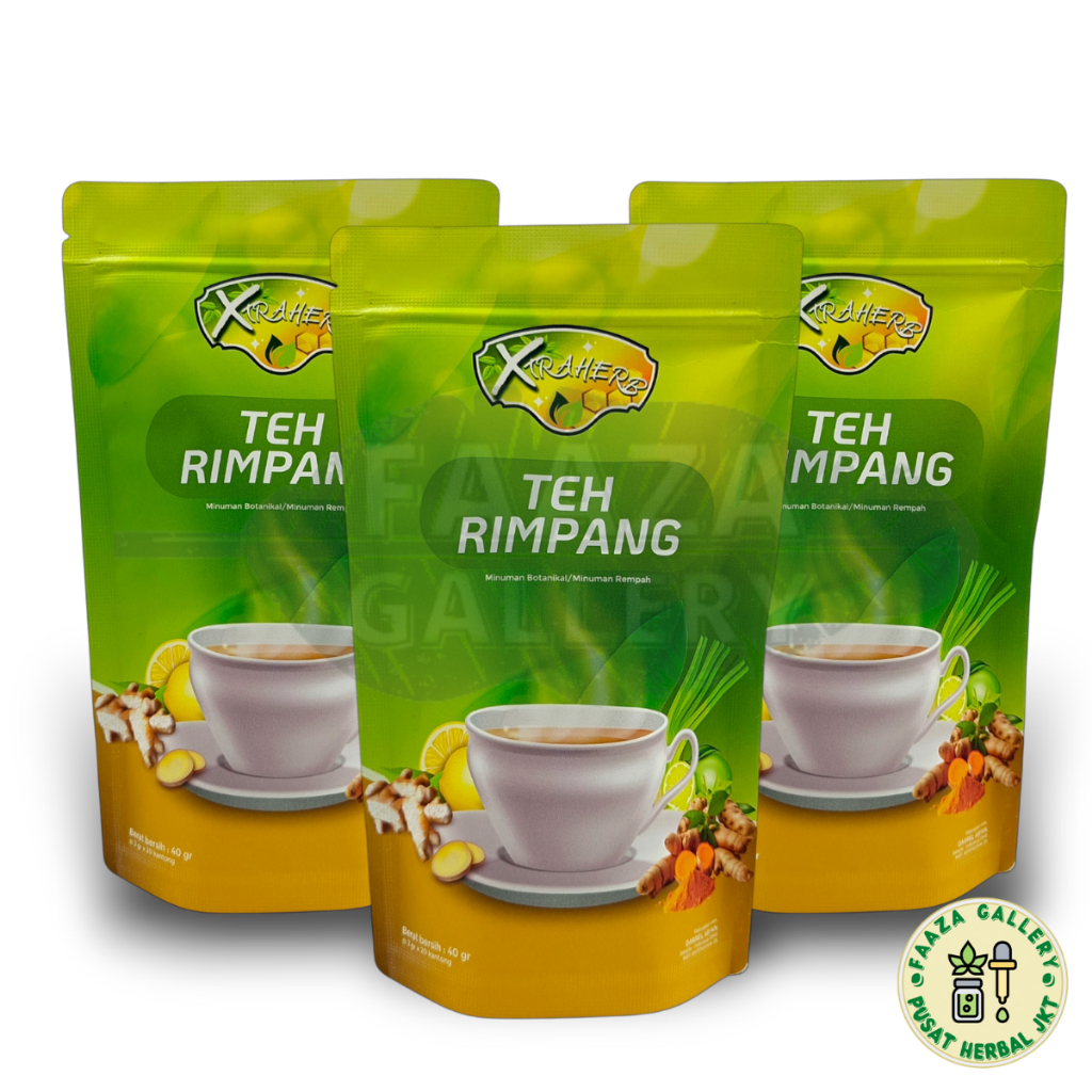 

[PAKET 2] Rimpang XtraHerbs Minuman Diet JSR Zaidul Akbar Tea Bag Harga Murah Melancarkan Haid