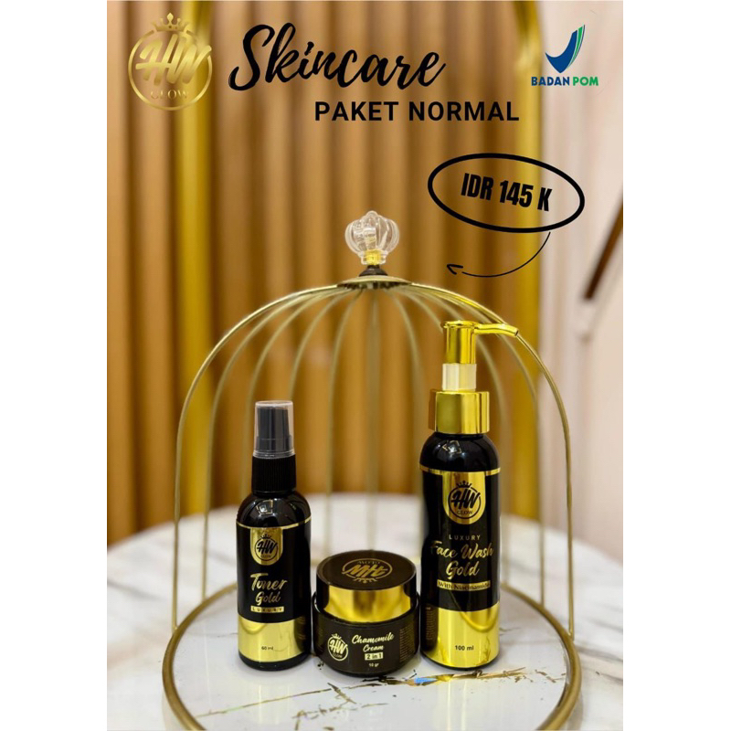 Skincare HW Glow Paket Normal