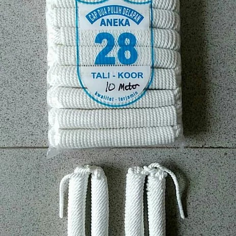 

(28) TALI TAMBANG / TALI KOOR PRAMUKA UKURAN 10 M