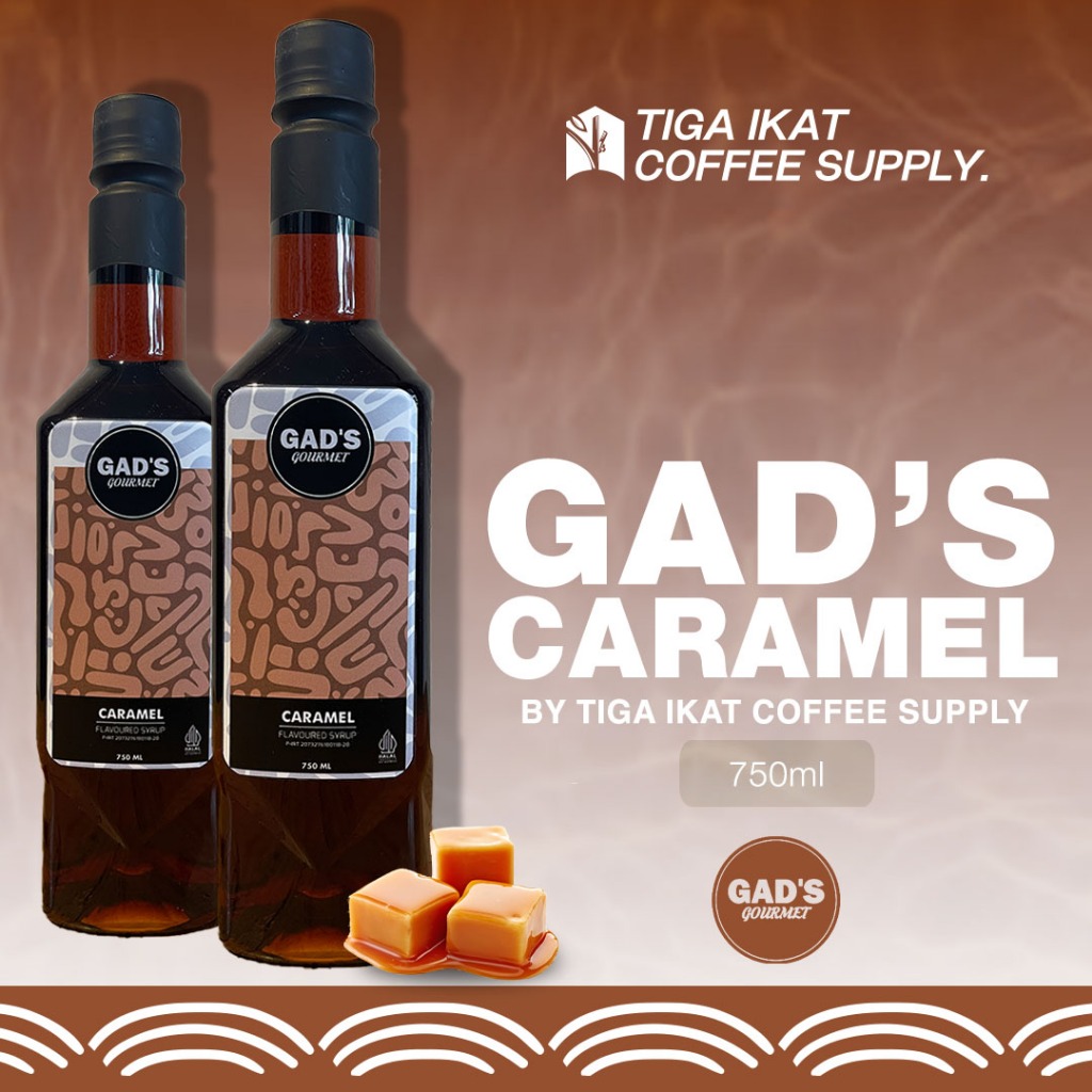 

Gads Sirup Caramel - Coffee Syrup Flavour - 750 ml