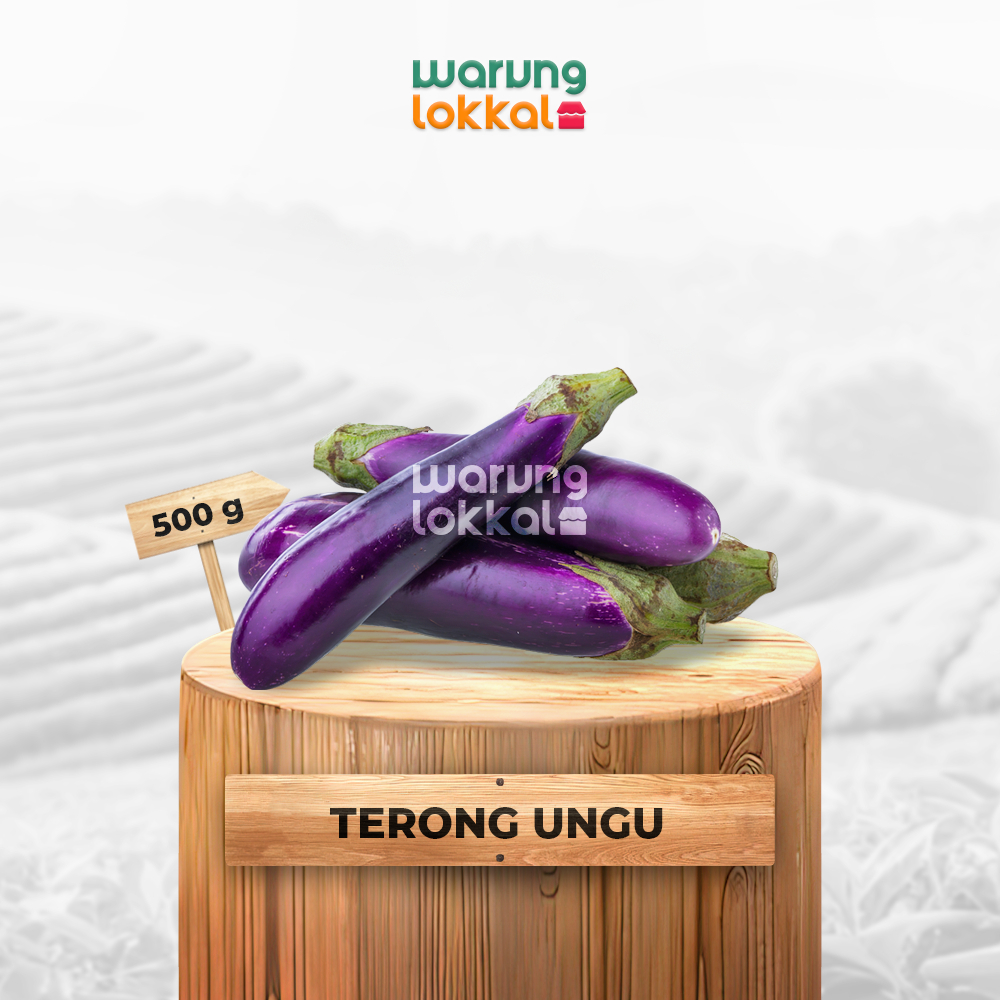 

Terong Ungu 500g - Warung Lokkal