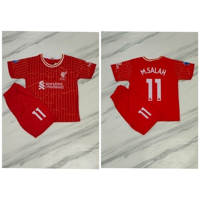setelan bola anak liverpool jersey bola anak laki olahraga futsal
