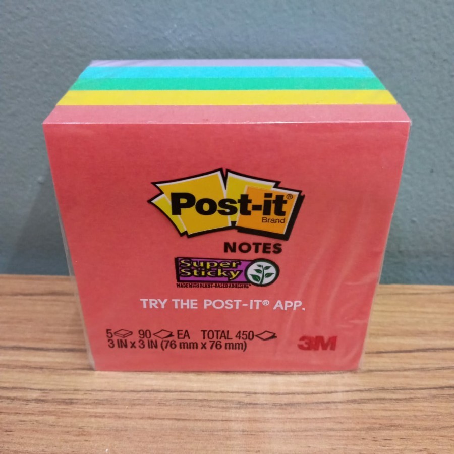 

Ay00! 3M post it sticky note 654-5 SSAN