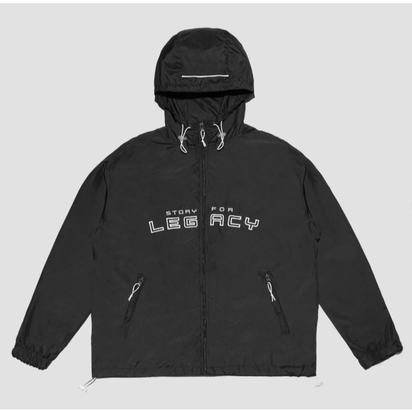 “NOUVA" BLACK Tracktop Jacket By QueenBeer