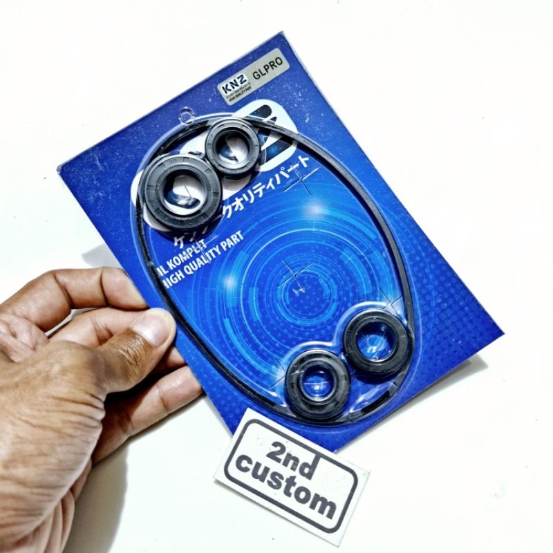 Seal kit mesin Honda GL Mega Pro Megapro Primus Max Neo Tech 145 160 sil fullset full set lengkap ol