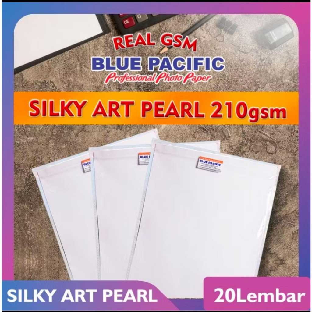 

Blue Pacific Glossy Paper silky Pearl 210 gsm