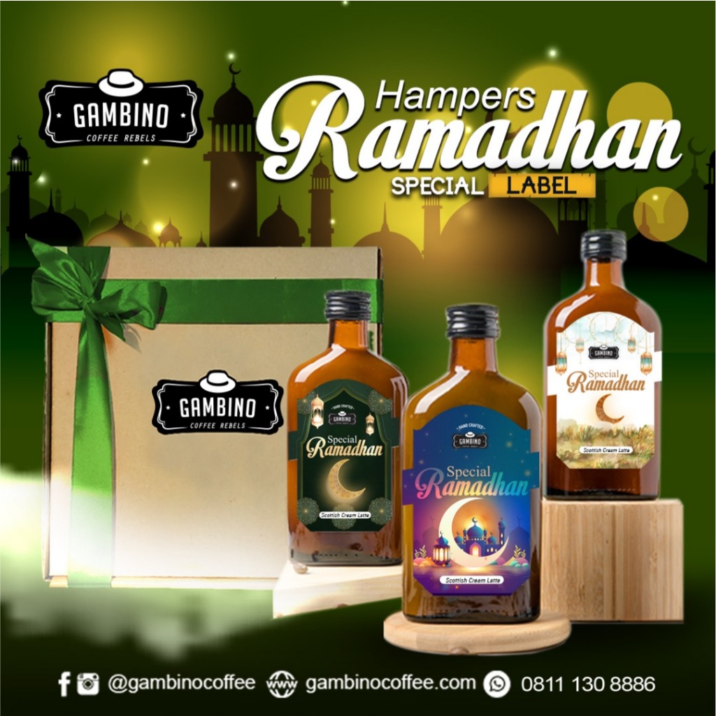 

Gambino Tea Latte Special Ramadhan Edition