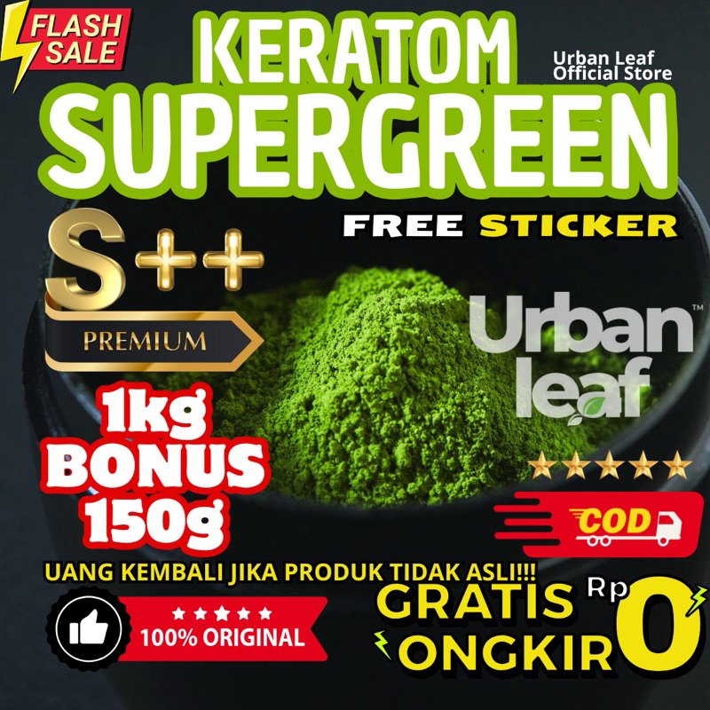 

BUBUK PURLI DAUN PURLIK S+ 1KG BORNEO KALIMANTAN