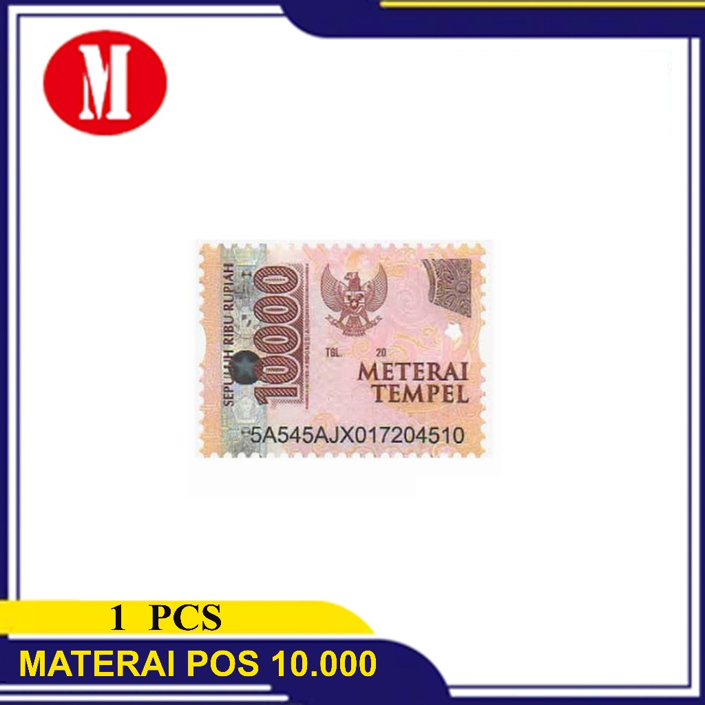 

Materai 10000 Materai Pos Materai Tempel Asli Original