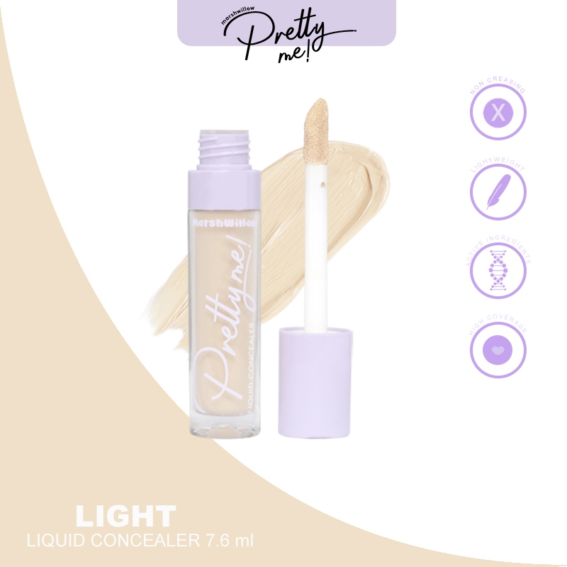 Marshwillow Pretty Me Liquid Concealer With Niacinamide Extract