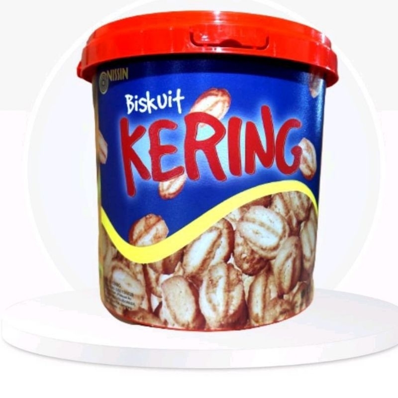 

Nissin Biskuit kering kemasan jar / ember 400gr