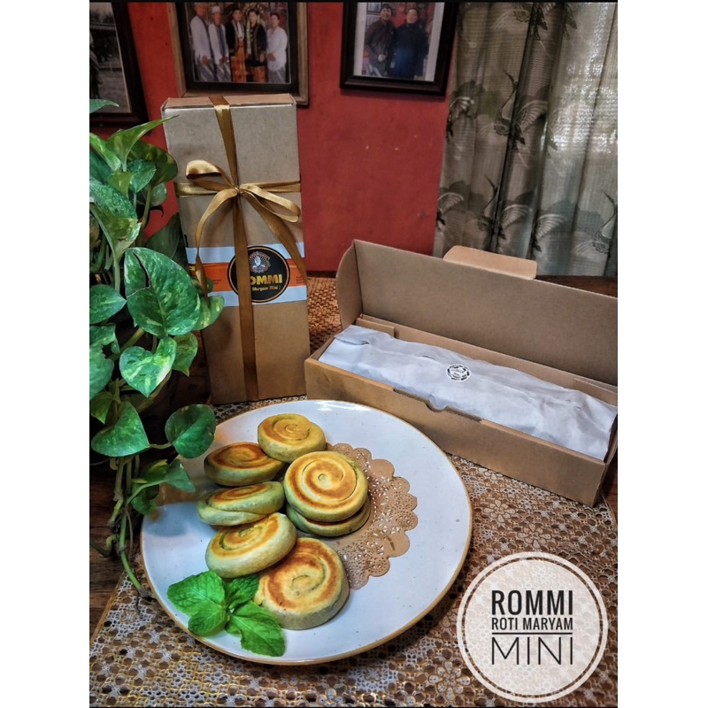 

ROMMI roti Maryam mini isi 10 coklat dan keju