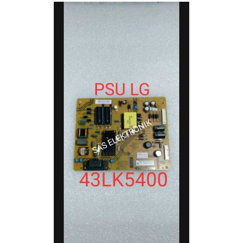 MB BOARD MOTHERBOARD MAINBOARD PSU POWER SUPPLY REGULATOR MESIN TV LED LG 43 INCH 43LK5400PTA 43LK54