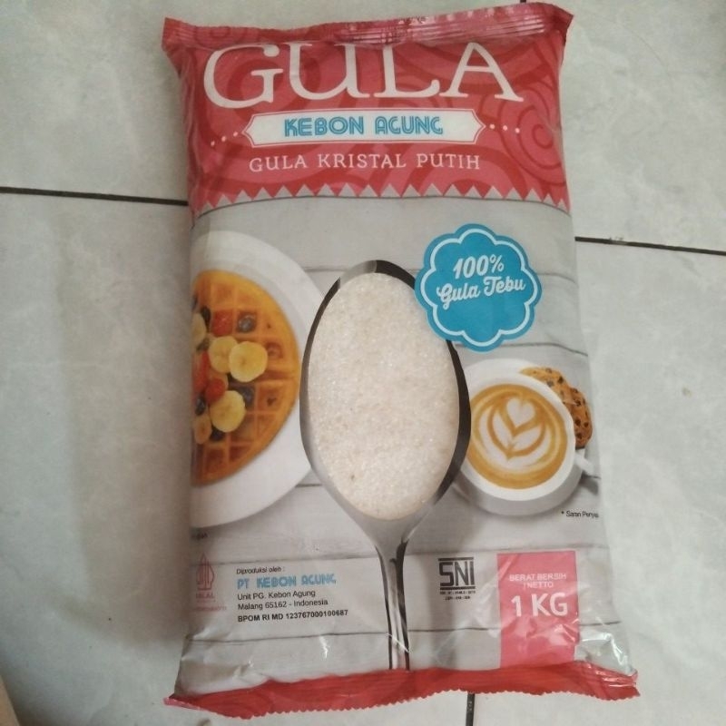 

gula kebon agung instan dos