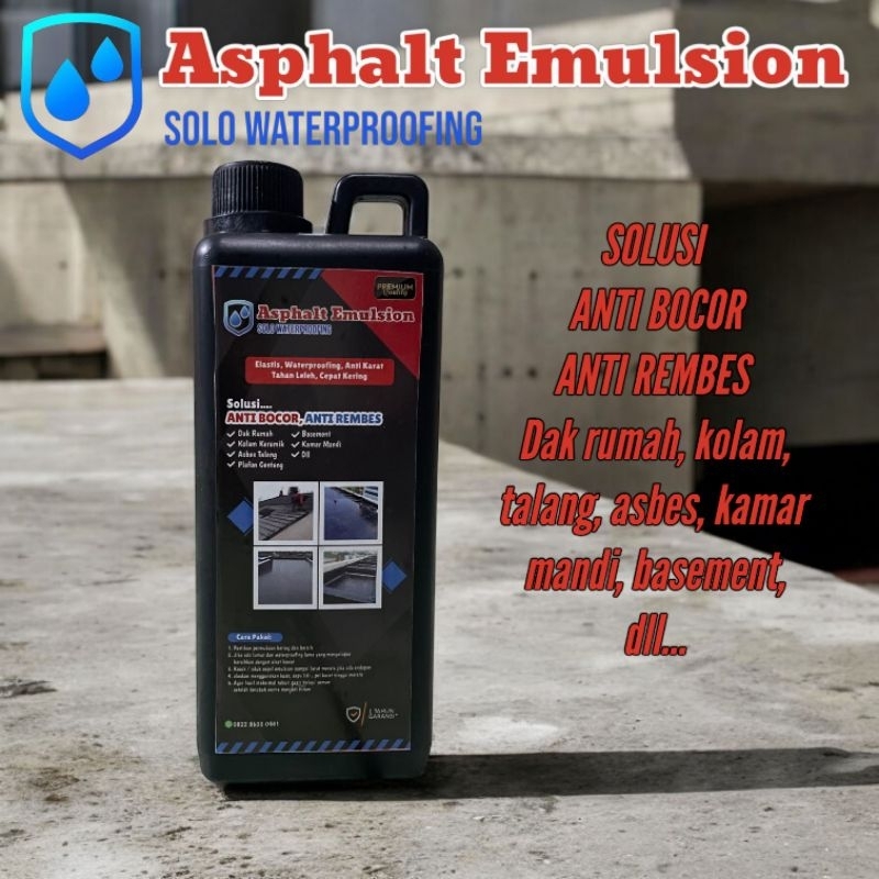 Aspal Cair Anti Bocor Anti Rembes | Asphalt Emulsion Waterproofing | Anti Bocor Dak | Cat Pelapis An