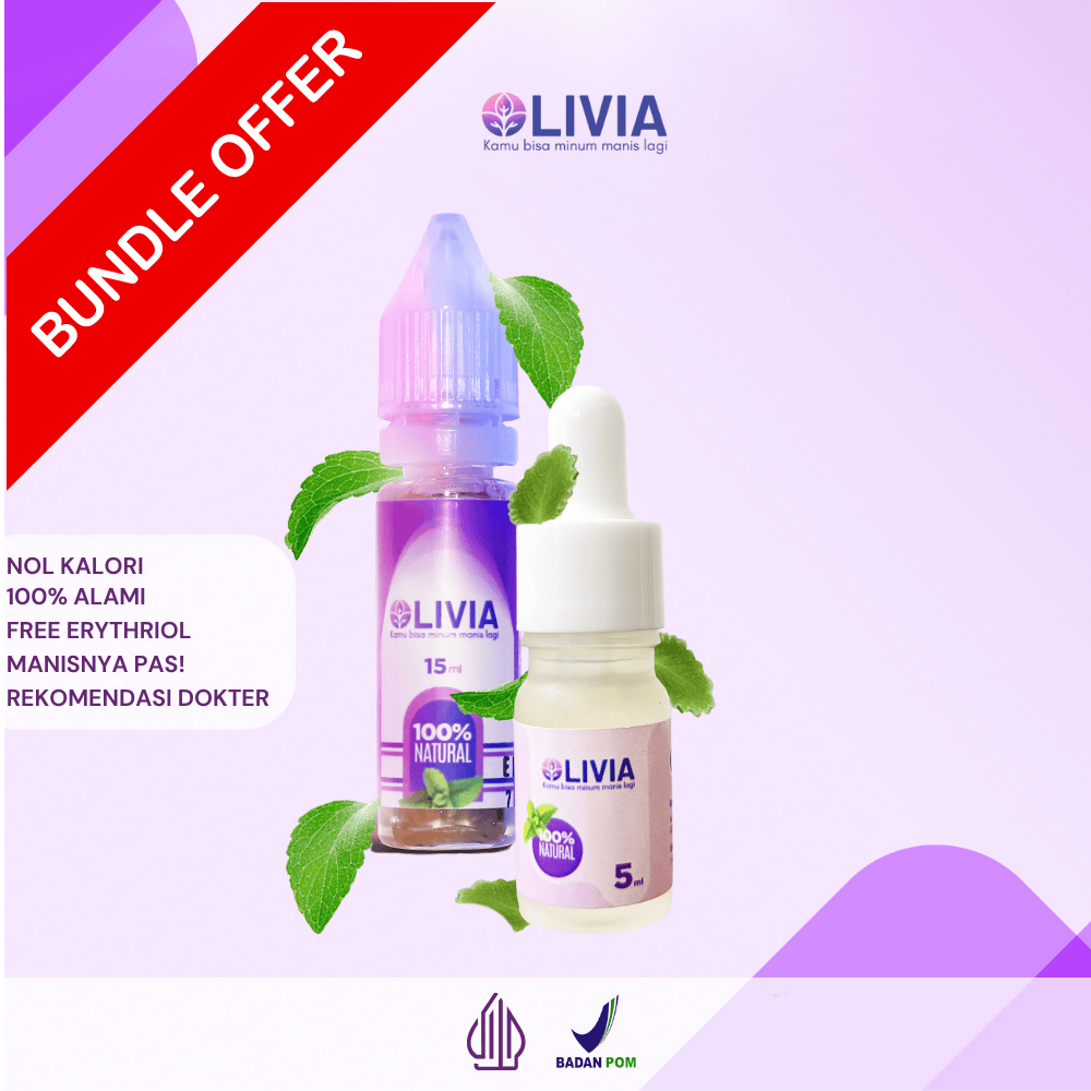 

BPOM Bundling Livia Stevia Pemanis Alami 100% Natural Sweetener