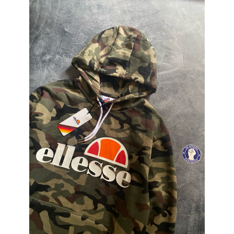 Ready Stok Hoodie Ellesse prado Camo original