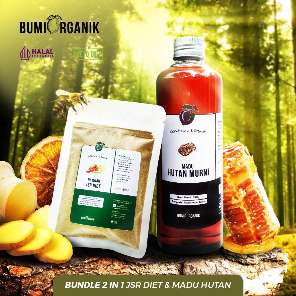 

JSR + MADU HUTAN/MULTIFLORA 2IN1 RESEP.DR ZAIDUL AKBAR HERBAL BUMI ORGANIK PURE NATURAL MINUMAN KESEHATAN / REMPAH JSR /JSR STORE OFFICIAL DR ZAIDUL AKBAR / NUTRIFARM / DARI