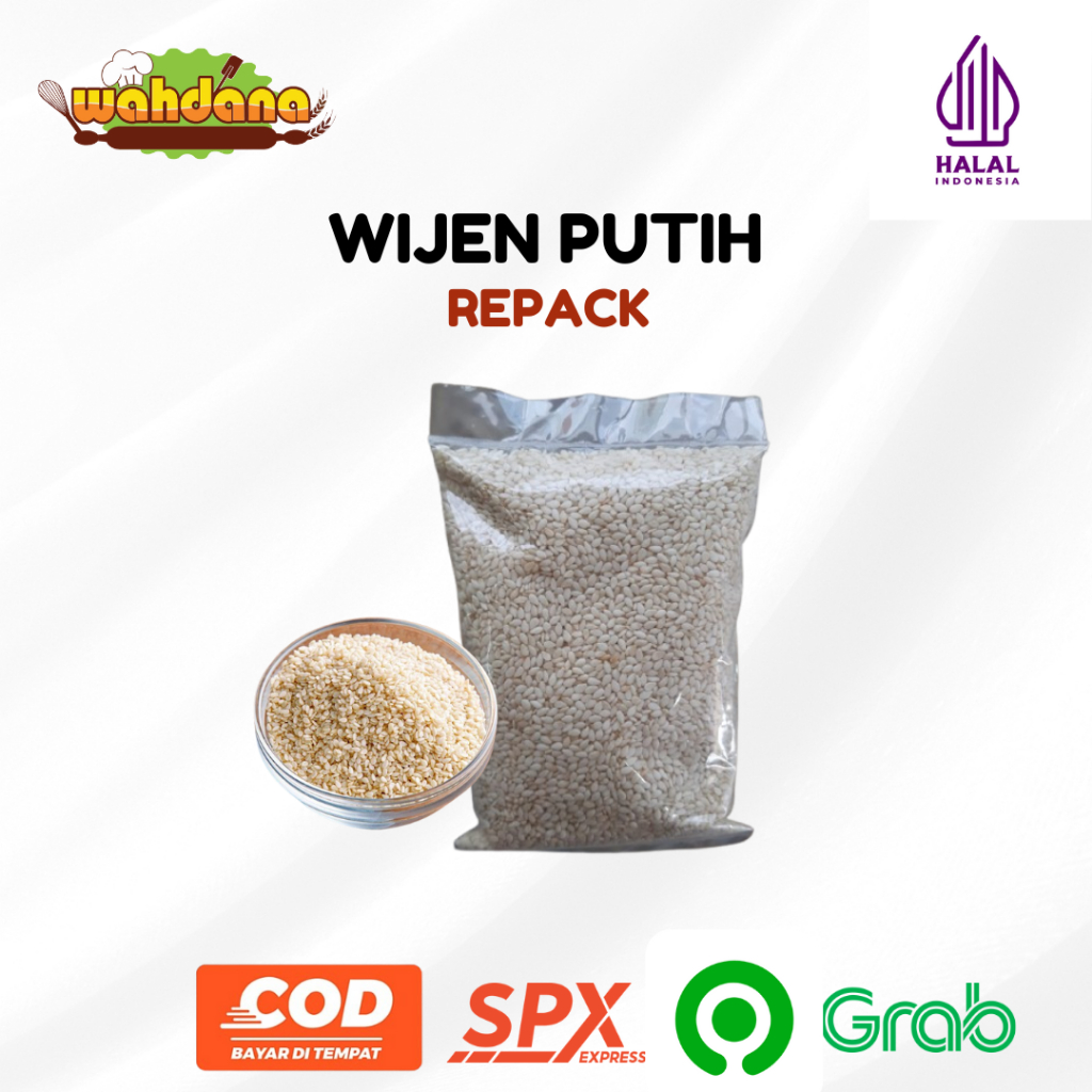 

Wijen Putih Kemasan Repack