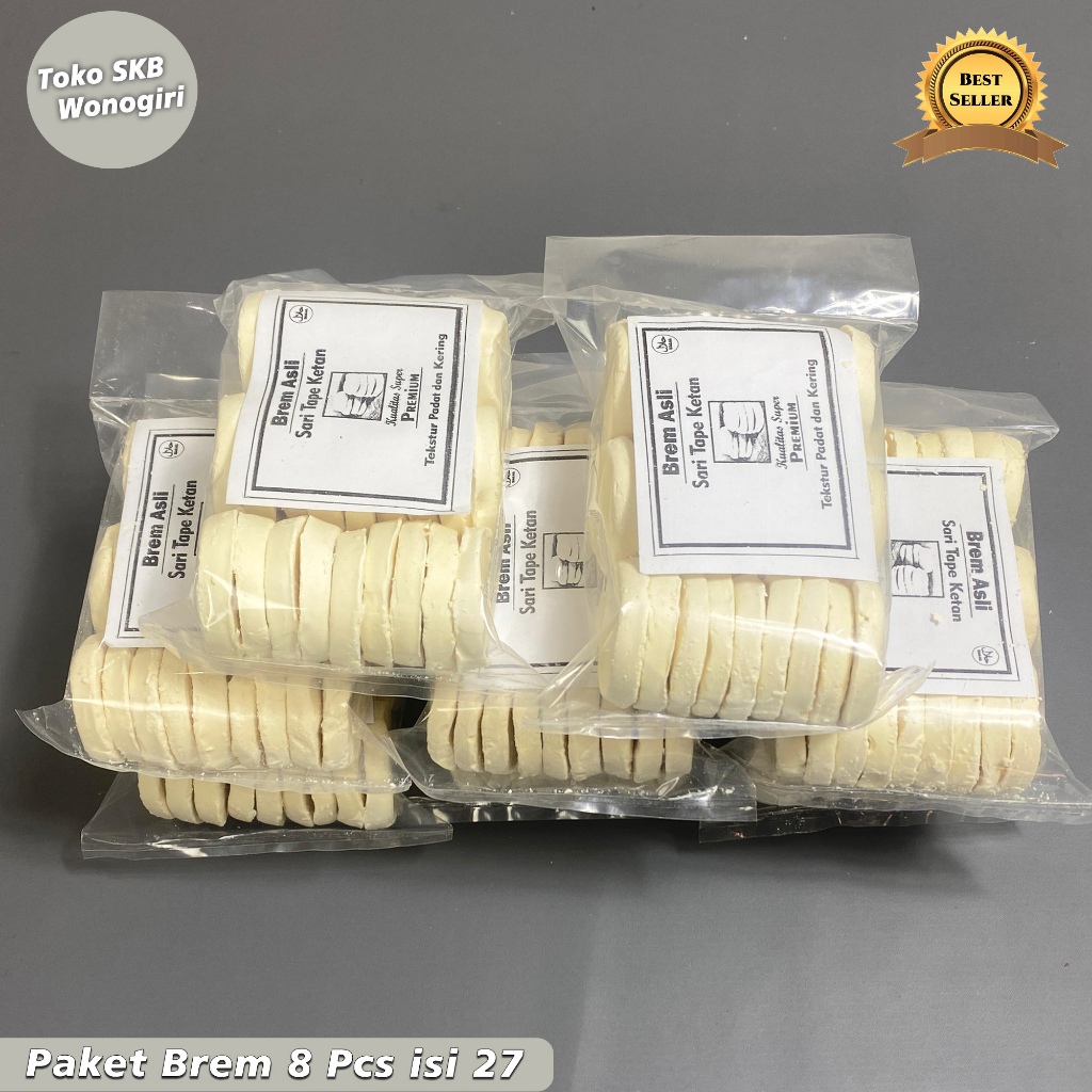 

Paket 8 Pcs Brem isi 27 Keping