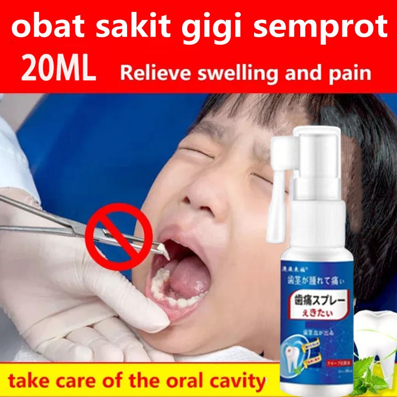 ADY78 Semprotan Pereda Nyeri Sakit Gigi semprot semprotan pereda nyeri obat sakit gigi berlubang