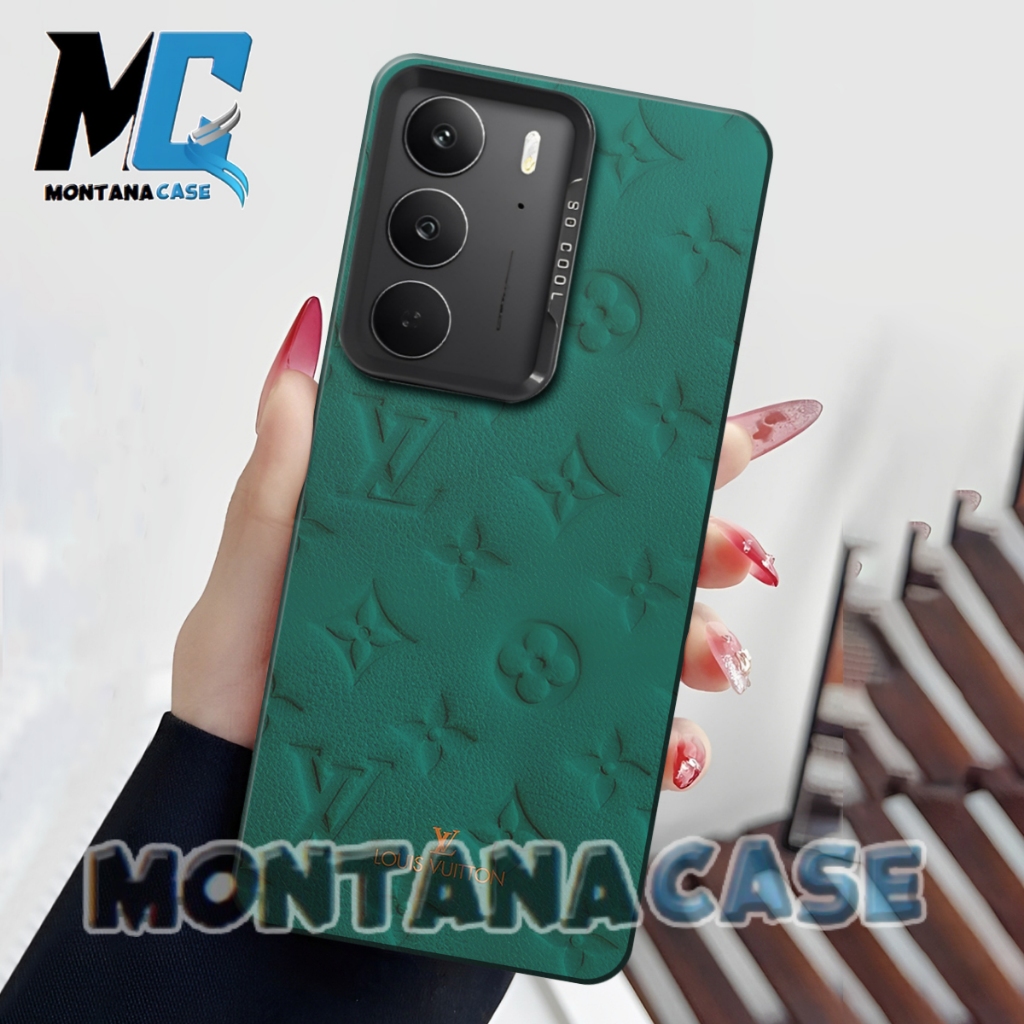 MONTANACASE - Softcase So Cool Realme C75 Terbaru 2025 Case Fashion Motif LV Casing Tahan Banting Co
