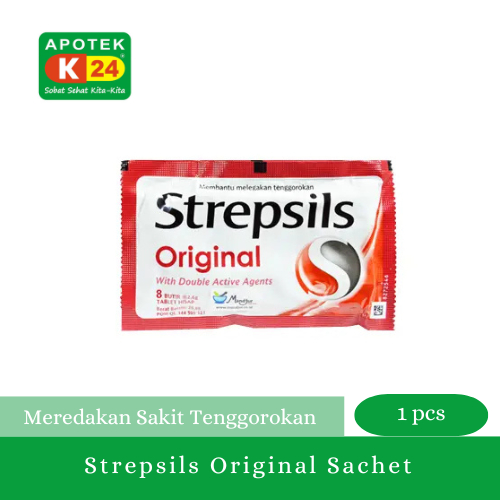 

Strepsils Original Sachet 8s (per-pcs)