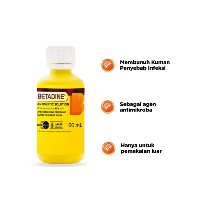 BETADINE 60 ML