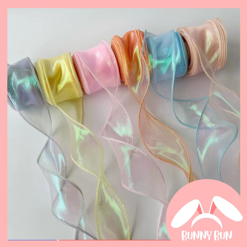 

Pita Korea Fishtail Ribbon Pita Tile Mermaid Import Pita Gelombang Pita Buket Pita Kado